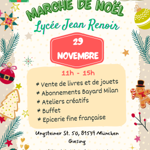 Marché de Noël - Lycée Jean Renoir