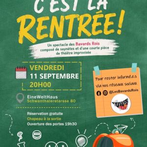 C'est la Rentrée des Bavards Rois !