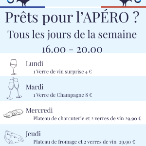 Prêts pour l’APÉRO ?